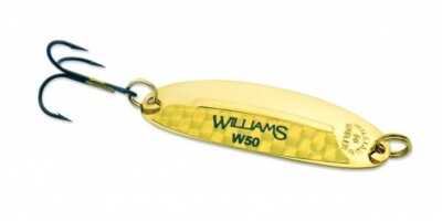Williams Wabler Fishing Lure - Medium - Gold Prism - W50GLDBO - 2-5/8'' long