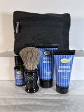 The Art of Shaving Lavender MidSize Travel Kit W/ Travel Bag Genuine Badger