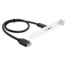 Front Panel USB 3.1 Header to USB-C Type-C Female Extension Cable with Screw