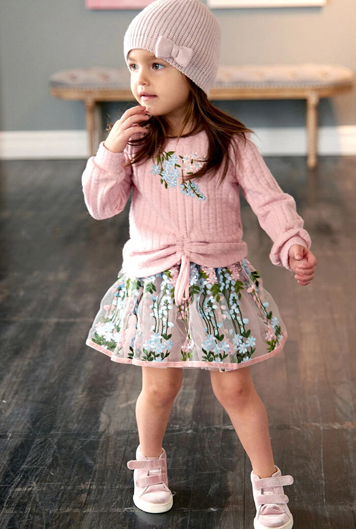 Sweater and clearance skirt outfit 2t