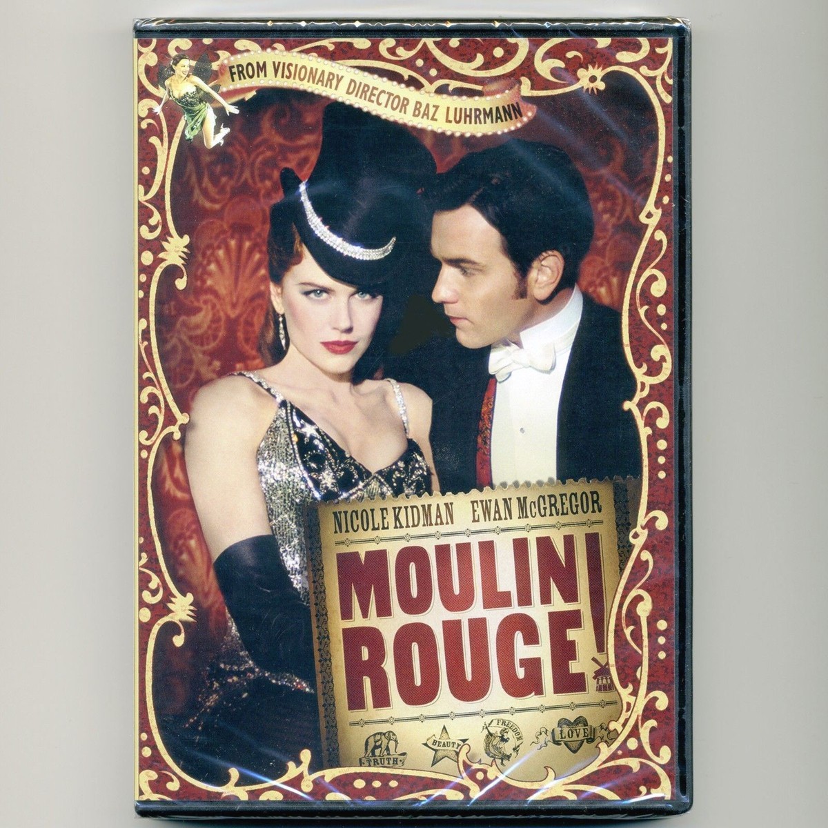 MOULIN　ROUGE DVD 未開封 Amazon.com: MOULIN ROUGE - MOULIN ROUGE [DVD] [2001