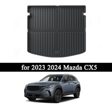 Car Tpo Cargo Liner Trunk Mat Auto Fit For 2023-2025 Mazda Cx5 Dustproof Carpet