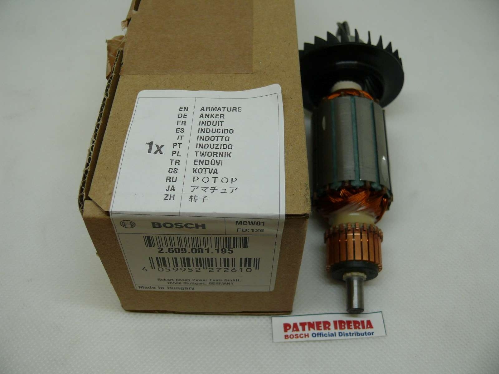 Ricambio Originale Bosch 2609001195 Indotto Da Per Ahs 6000 E 7000