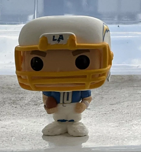 Funko Pocket Pop! NFL 2024 Advent LA Chargers Justin Herbert 1.5 in. Mini Fig