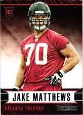 2014 PANINI ROOKIES & STARS JAKE MATTHEWS ROOKIE FOOTBALL CARD $0.99 VALUE BOX