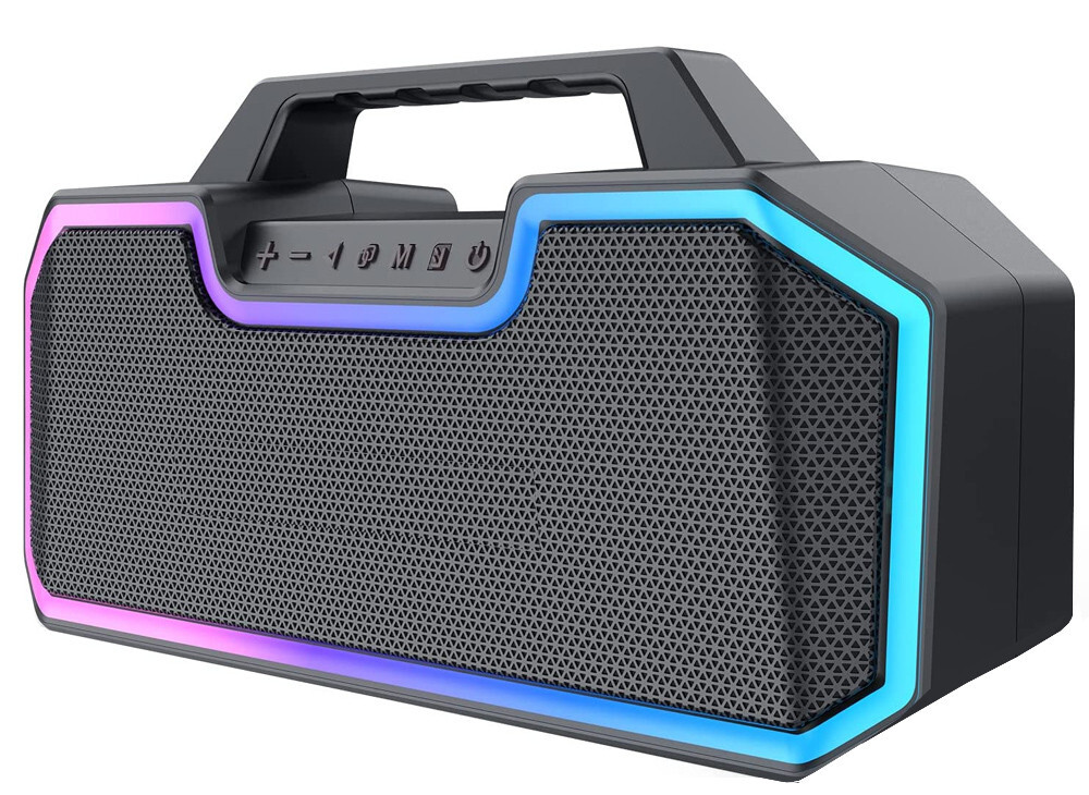 Zealot 80W Bluetooth Wireless Speakers, Loud DeepBass, Phone Charging