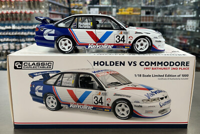 371119 1997 BATHURST 2ND PLACE RICHARDS HOLDEN VS COMMODORE 1:18 SCALE MODEL CAR