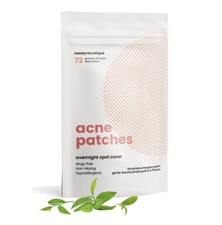 Hydrocolloid Acne Pimple Patches Overnight Spot Cover Remover 2 Sizes, 72 Count