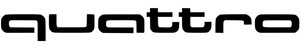 Audi quattro символ