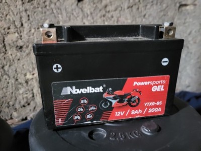 Motorradbatterie GEL YTX20L-BS 12V 20Ah Novelbat Roller Quad Batterie YTX20L-4 