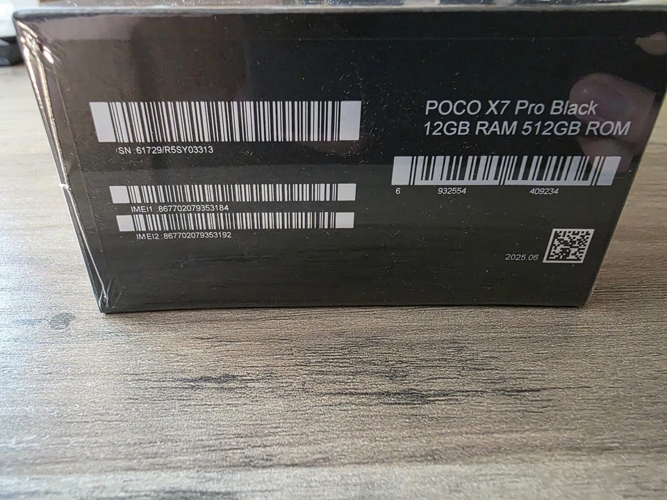💥 NEW 💥 XIAOMI POCO X7 PRO 5G 512GB/12GB Unlocked - Black - Image 3 of 3