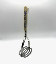 Vintage potato masher | ACE stainless steel kitchen utensil | MCM kitchenware