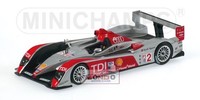 1:43 Minichamps Audi R10 Pirro Biela Winner 12H Sebring 2007 400071692 Diecast M