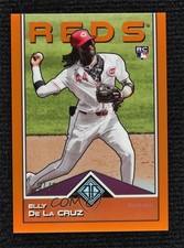 2024 Topps Transcendent Collection Orange Refractor 7/25 Elly De La Cruz 1cc7