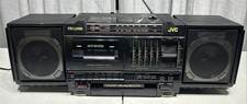 JVC PC-V55 AM/FM Radio Cassette Tape Stereo Boombox Ghetto Blaster