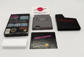 Urban Champion Nintendo NES Complete CIB Video Game Works