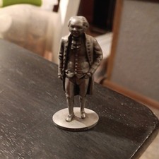 Danbury Mint President Figurine Pewter Soldier LaRocca John Adams 2nd gift vtg