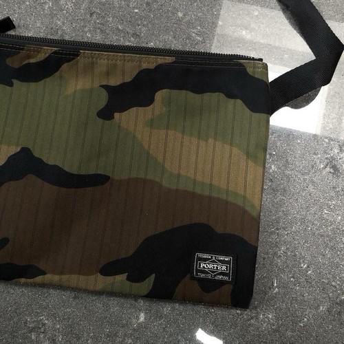 Porter Yoshida Crossbody Shoulder Bag Camo - Picture 2 of 8