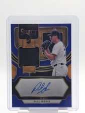 PAUL SKENES 2024 SELECT RPA ROOKIE PATCH AUTO BLUE PRIZM /35 #AM-PS Q1725