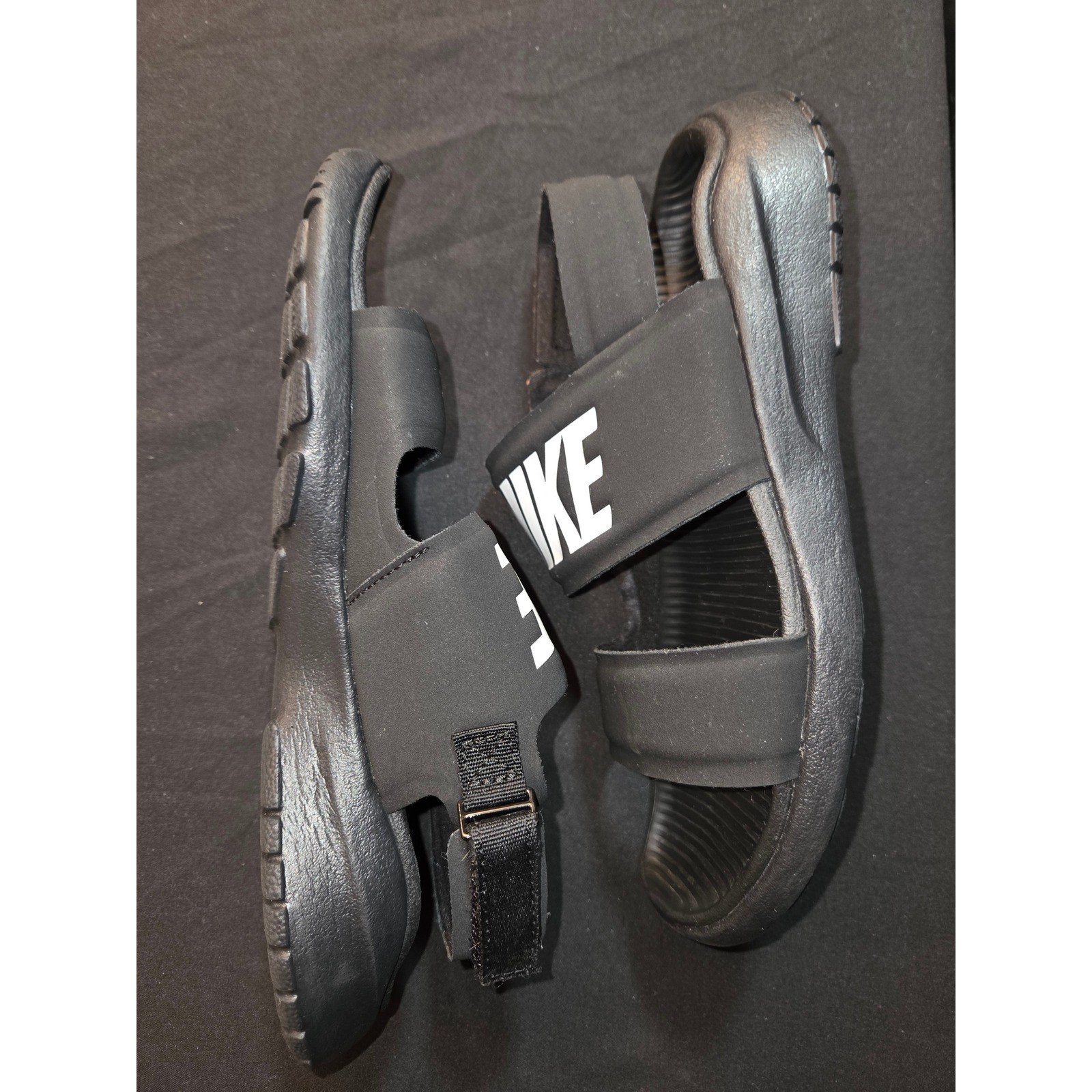 APL Sandali Nike donna neri con cinturino regolabile slide comodi casual