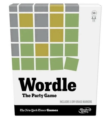 Wordle The Party Game Hasbro Board Game The New York Times Games