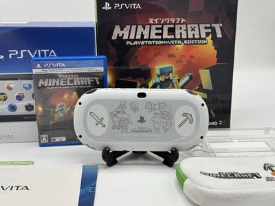 PS Vita Minecraft Edition Weiß Konsole CIB Box Tasche Spiel