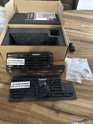 Bulletpoint Mounting Solutions RubiGrid Metal Dash Mount Phone Holder Black
