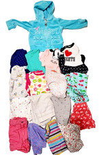 EUC Huge Lot Of Baby Girls Clothes Size 6-9 Months ALLSEASON 17 Pieces