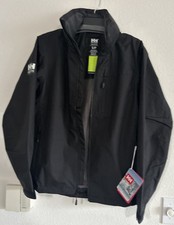 Helly Hansen black Crew Hooded Jacket 2.0 Size S MSRP 175