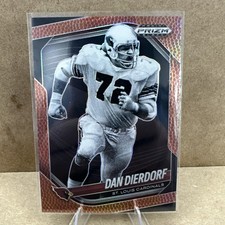 2025 Panini Prizm Black - Dan Dierdorf #137 Football Prizm 64/225 - Cardinals