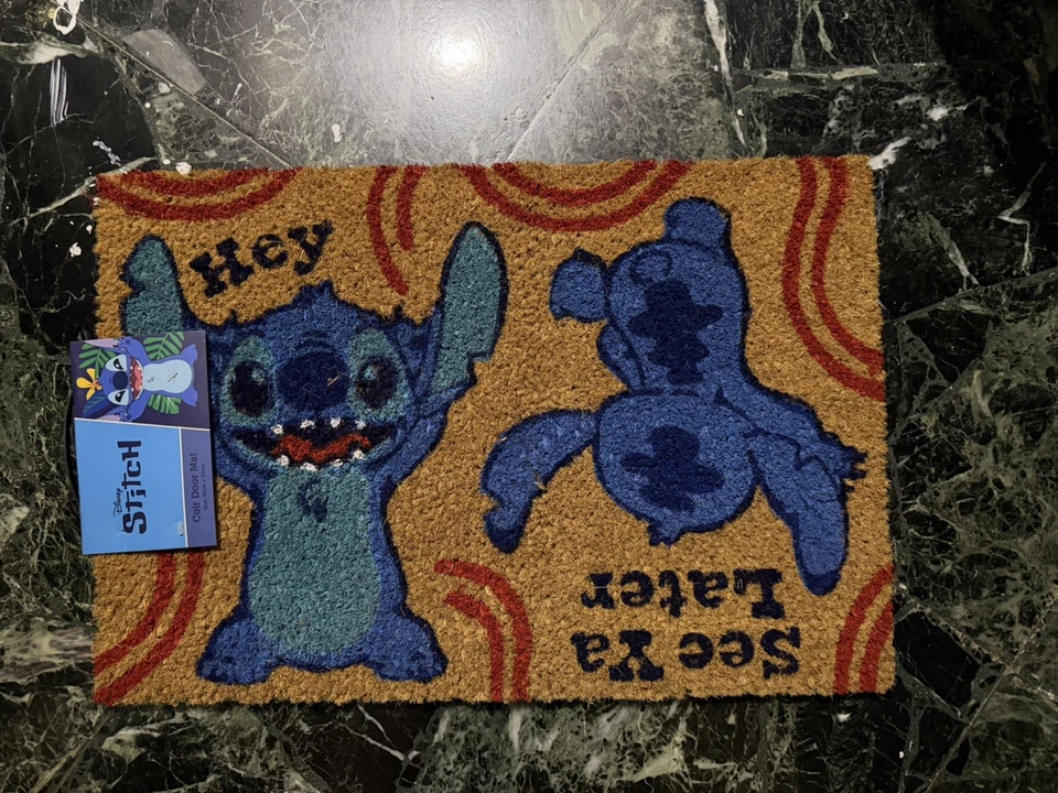 Paillaisson Stitch Disney Neuf 100% fibres de coco - Photo 1/3