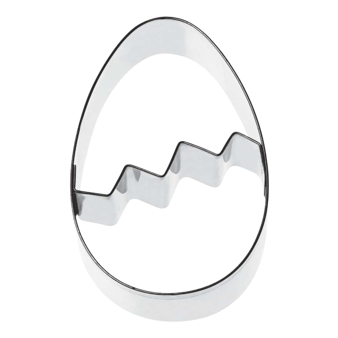 Easter Egg Cookie Cutter Stainless Steel 5.6x8.2 cm PADERNO Pastry Mold
