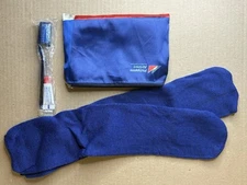 Vintage Philippine Airlines Collectors Travel Toiletry Amenity Bag Kit Cool Item