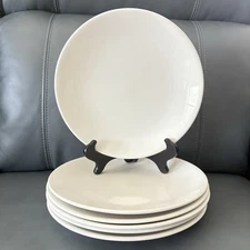 Steelite International White Dinner Plate 6 Plates 10” Made In England