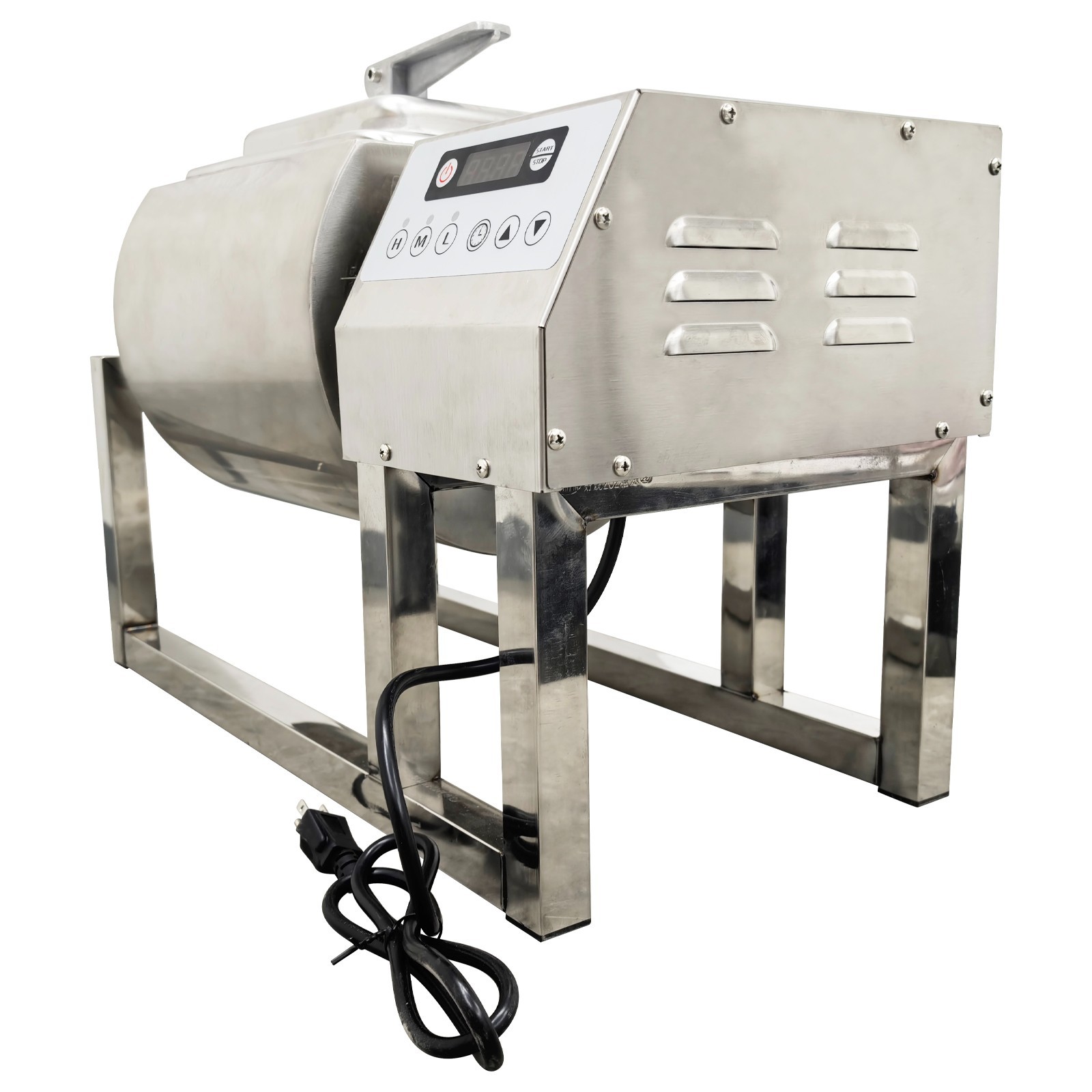 110V 15L Fully Automatic Meat Tumbler Marinator Circular Microcomputer Control