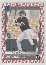 2021 Panini Donruss Rated Rookies One Hundred 53/100 Nick Madrigal #49 0r0y