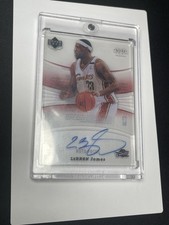 2005-06 Upper Deck Trilogy Auto Focus LeBron James #AF-LB BOLD AUTO