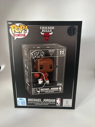 Funko Pop NBA Die-Cast Metal Michael Jordan #11 Common Non-Chase