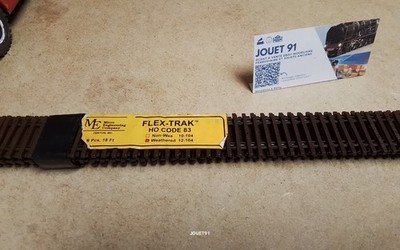 MICRO ENGINEERING HO. 6 FLEXIBLE SCHIENEN FLEX-TRAK CODE 83, 12-104. 86CM
