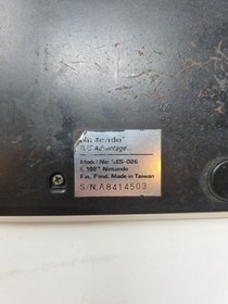 Nintendo NES Advantage Joystick Controller 1987 Authentic NES-026