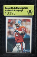 BAS 1993 Bowman Steve Atwater #205 Authentic Auto HOF 3c7