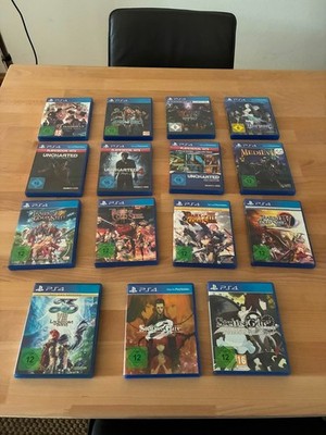 Sony PlayStation 4 Videospiel Sammlung TOP Final Fantasy Gravity Rush etc.