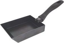 Fujita Kinzoku Easy-to-Use Egg Pan 12.5cm Iron Frying Pan IH & Gas Stove