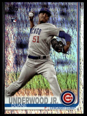 2019 Topps 315 Duane Underwood Jr. Chicago Cubs RC Factory Set Foilboard 097/162