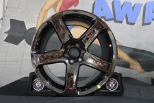 1wl88szgaa New Oem 2013-2017 Dodge Viper Rattler Black Vapor Chrome Rear Wheel