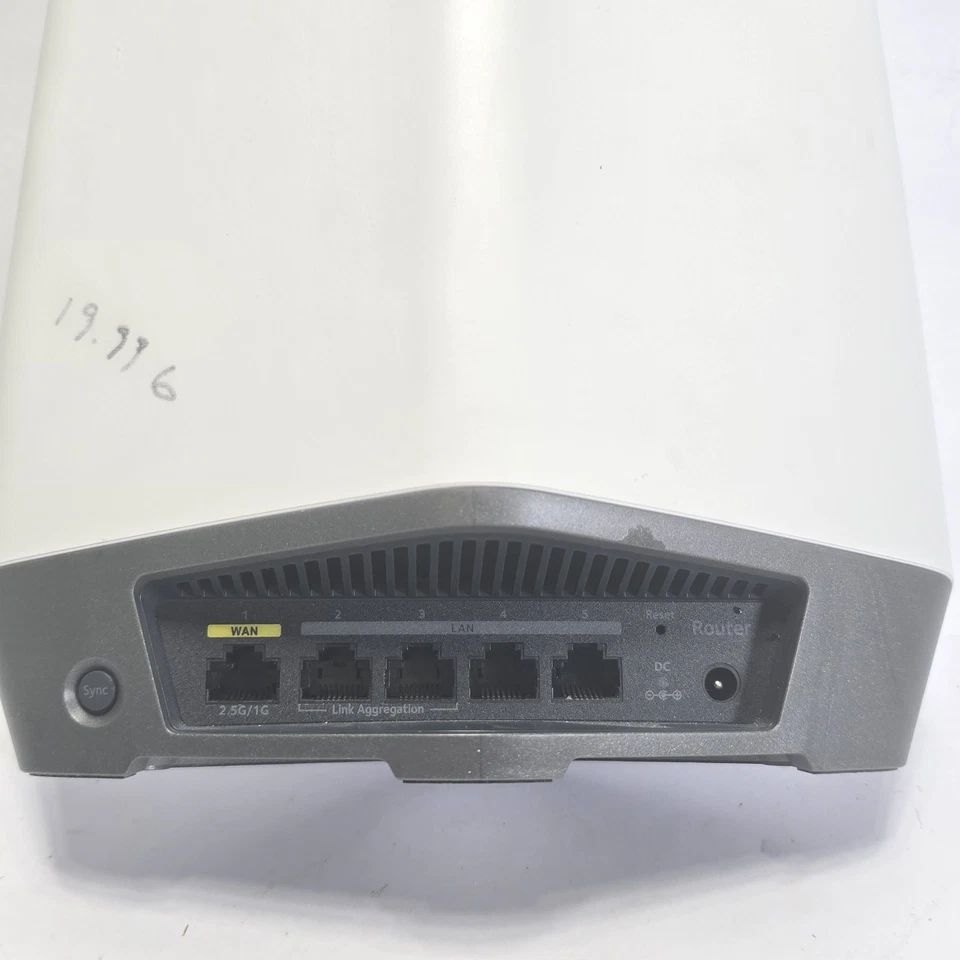 NETGEAR Orbi Pro SXR80 WiFi 6 Router AX6000 Tri-Band with Adapter - Image 4 of 4