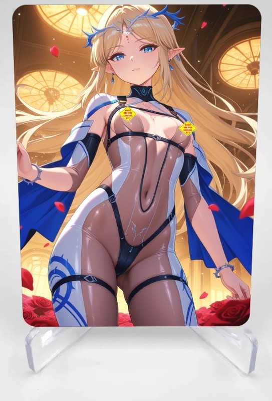 Cartethyia Anime Waifu Card 1/1 Collectible WWA-CTH-068