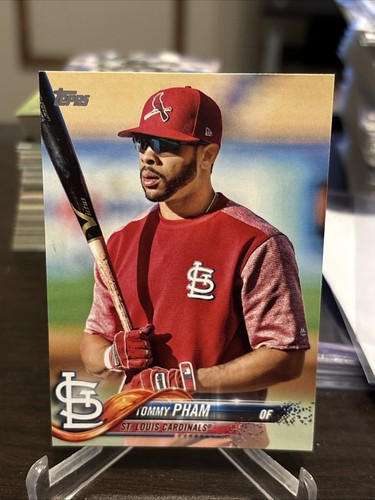 2018 Tommy Pham [Red Shirt w/ Bat] #665