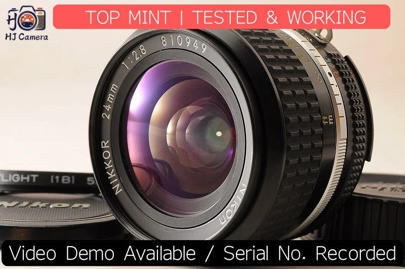 Nikon AI-S 24mm Focal Camera Lenses for sale | eBay
