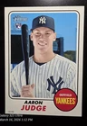 Aaron Judge TOPPS HERITAGE RAREST #19/49 Jumbo  5x7 Rookie Card